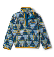 Laden Sie das Bild in den Galerie-Viewer, Columbia Helvetia II Printed Half Snap Fleece – Phoenix Blue Geomix
