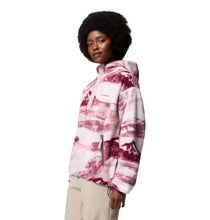 Laden Sie das Bild in den Galerie-Viewer, Columbia Helvetia II Sherpa Fleece Hoodie mit Print – Antique Mauve, Summits