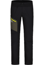 Laden Sie das Bild in den Galerie-Viewer, MarcusM. Nordic Hybrid Softshell Pants deep black multi Maloja