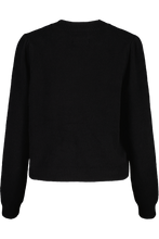 Laden Sie das Bild in den Galerie-Viewer, TutokoM. Wool Mix Sweater deep black Maloja
