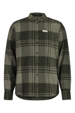 Laden Sie das Bild in den Galerie-Viewer, AblancaM. Organic Hemp Shirt alpine woods check Maloja