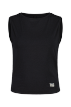 Laden Sie das Bild in den Galerie-Viewer, LakshmiM. Yoga Tank deep black Maloja