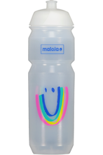 Laden Sie das Bild in den Galerie-Viewer, QurcusM. Biodegradable Bottle transparent happy rainbow Maloja