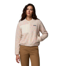 Laden Sie das Bild in den Galerie-Viewer, Columbia Stellar Path Fleece Bomber Jacke – Chalk