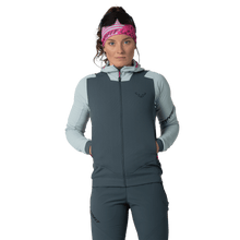 Laden Sie das Bild in den Galerie-Viewer, Dynafit Blacklight Therm Hooded Jacket Damen – cloud blue, Rückansicht