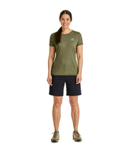 Laden Sie das Bild in den Galerie-Viewer, Ortovox 120 Cool Tec Mountain Stripe T-Shirt Damen