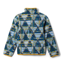 Laden Sie das Bild in den Galerie-Viewer, Columbia Helvetia II Printed Half Snap Fleece – Phoenix Blue Geomix