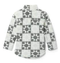Laden Sie das Bild in den Galerie-Viewer, Columbia West Bend Fleece Jacke mit Print – Tea Light Cozy Quilt