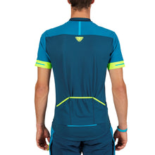 Načtěte obrázek do prohlížeče galerie, Biking Ride Full Zip T-Shirt for Men blue back Dynafit bei Sport Raith