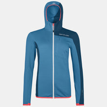 Načtěte obrázek do prohlížeče galerie, Fleece Light Grid Hooded Jacket W