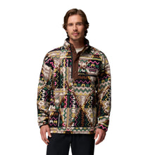 Laden Sie das Bild in den Galerie-Viewer, Columbia Helvetia II Half Snap Fleece Printed – Black Geomix
