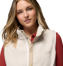 Laden Sie das Bild in den Galerie-Viewer, Columbia Helvetia Sherpa-Fleece-Weste – Dark Stone, Ancient Fossil
