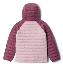 Laden Sie das Bild in den Galerie-Viewer, Columbia Powder Lite II isolierte Jacke mit Kapuze – Mineral Pink, Antique Mauve

