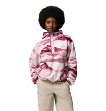 Laden Sie das Bild in den Galerie-Viewer, Columbia Helvetia II Sherpa Fleece Hoodie mit Print – Antique Mauve, Summits
