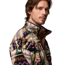 Laden Sie das Bild in den Galerie-Viewer, Columbia Helvetia II Half Snap Fleece Printed – Black Geomix
