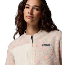 Laden Sie das Bild in den Galerie-Viewer, Columbia Stellar Path Fleece Bomber Jacke – Chalk
