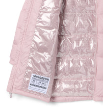 Laden Sie das Bild in den Galerie-Viewer, Columbia Pike Lake Mid Puffer Jacke mit Kapuze – Mineral Pink
