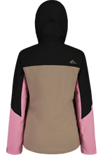 Laden Sie das Bild in den Galerie-Viewer, HelensM. Alpine Insulated Jacket dark gravel multi Maloja
