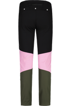 Laden Sie das Bild in den Galerie-Viewer, NaninaM. Nordic Hybrid Softshell Pants deep black multi Maloja

