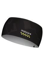 Laden Sie das Bild in den Galerie-Viewer, KulmM. Sports Headband deep black fields Maloja
