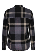 Laden Sie das Bild in den Galerie-Viewer, MaloM. Organic Flannel Shirt shaded purple multi Maloja
