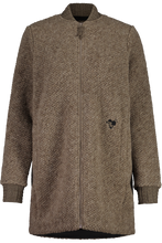 Laden Sie das Bild in den Galerie-Viewer, VardenM. Alp Wool Coat dark gravel Maloja
