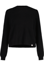 Laden Sie das Bild in den Galerie-Viewer, TutokoM. Wool Mix Sweater deep black Maloja
