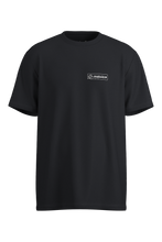 Laden Sie das Bild in den Galerie-Viewer, DossoM. Organic Cotton Tee deep black Maloja
