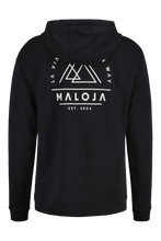Laden Sie das Bild in den Galerie-Viewer, DroM. Organic Sweat Hoody deep black Maloja
