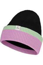 Laden Sie das Bild in den Galerie-Viewer, CainariM. Beanie deep black multi Maloja
