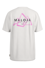 Laden Sie das Bild in den Galerie-Viewer, NaspoM. Organic Cotton Tee shaded white Maloja

