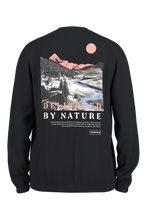 Laden Sie das Bild in den Galerie-Viewer, TennaM. Organic Cotton Longsleeve deep black Maloja
