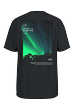 Laden Sie das Bild in den Galerie-Viewer, PorjusM. Organic Cotton Tee deep black Maloja
