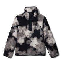 Laden Sie das Bild in den Galerie-Viewer, Columbia Helvetia II Printed Half Snap Fleece – Black Dyeflower, Black
