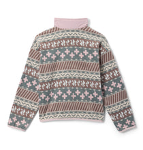 Laden Sie das Bild in den Galerie-Viewer, Columbia Sequoia Grove Fleece Jacke mit Print – Iron Wizard Island, Mineral Pink
